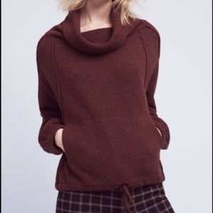 Anthropologie by Field Flower cowl neck sweater